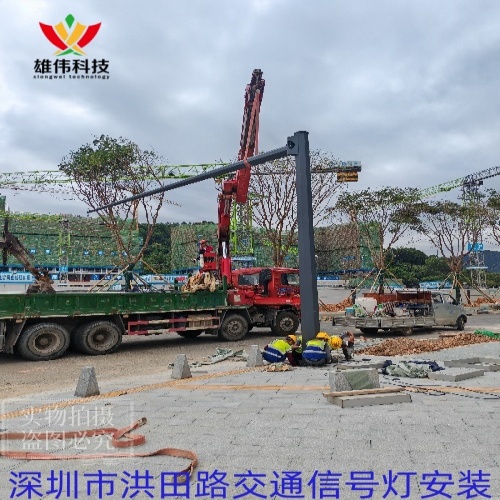 深圳市洪田路道路摄像头安装